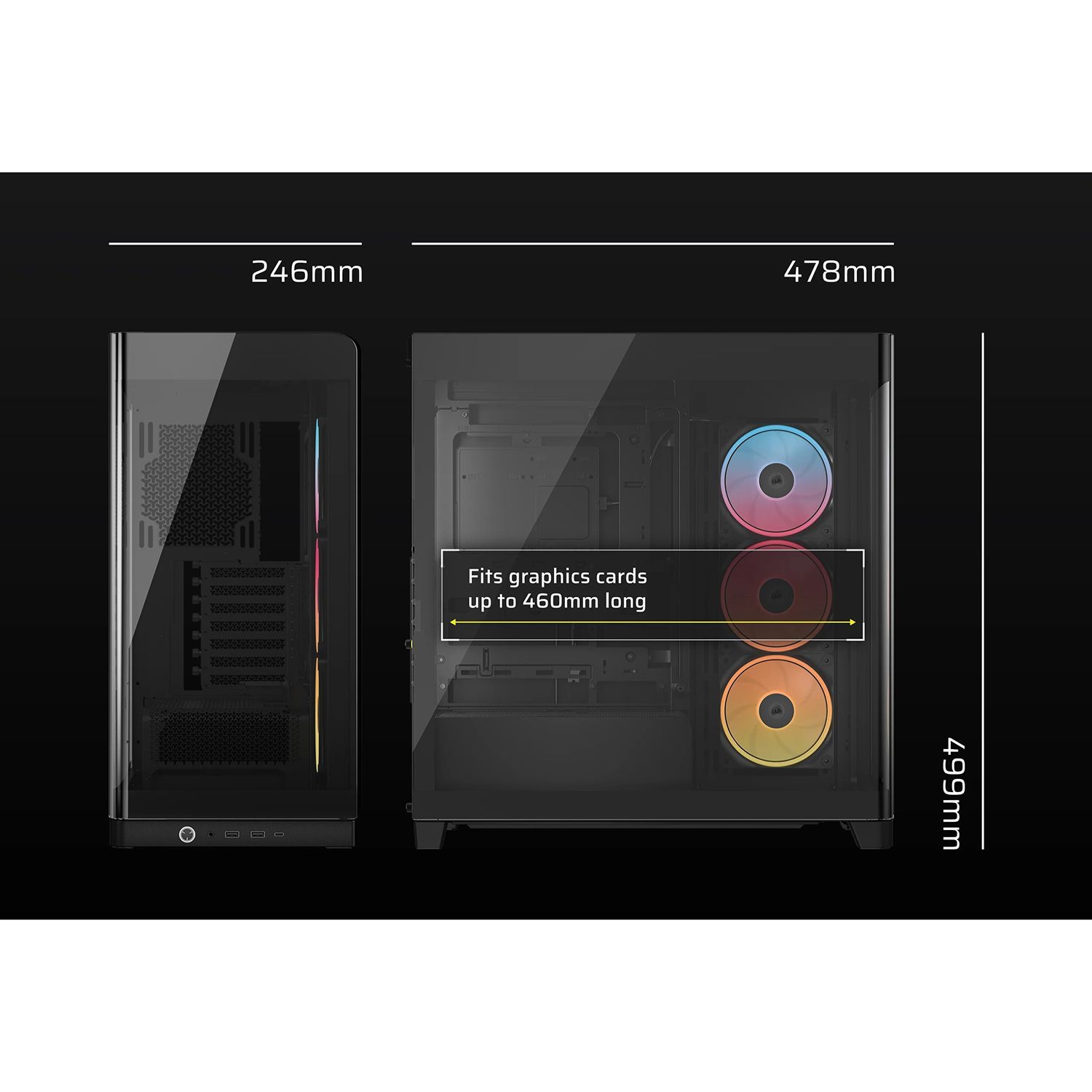 Корпус без блока питания Corsair CC-9011316-WW