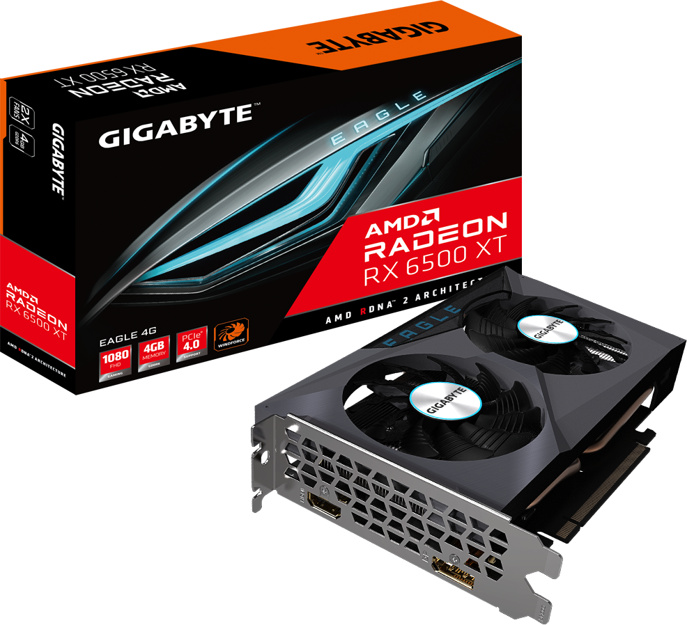 Видеокарта Gigabyte GV-R65XTEAGLE-4GD